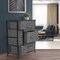 Sorbus Dresser with Drawers - Furniture Storage Tower Unit for Bedroom, Hallway, Closet, Office Organization - Steel Frame, Wood Top, Easy Pull Fabric Bins